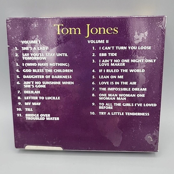 Tom Jones CD Best of Collection 11 tracks Love is in the Air & More NEW SEALED - Picture 2 of 7